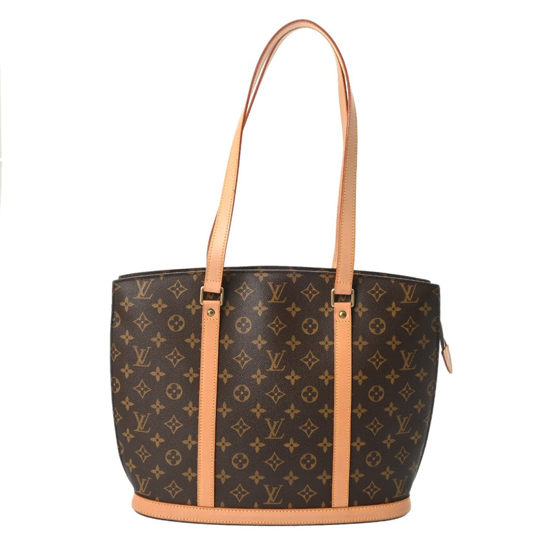LOUIS VUITTON ルイヴィトン モノグラム バビロン ブラウン M51102 レディース モノグラムキャンバス トートバッグ ABランク 中古 銀蔵