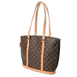 LOUIS VUITTON ルイヴィトン モノグラム バビロン ブラウン M51102 レディース モノグラムキャンバス トートバッグ ABランク 中古 銀蔵