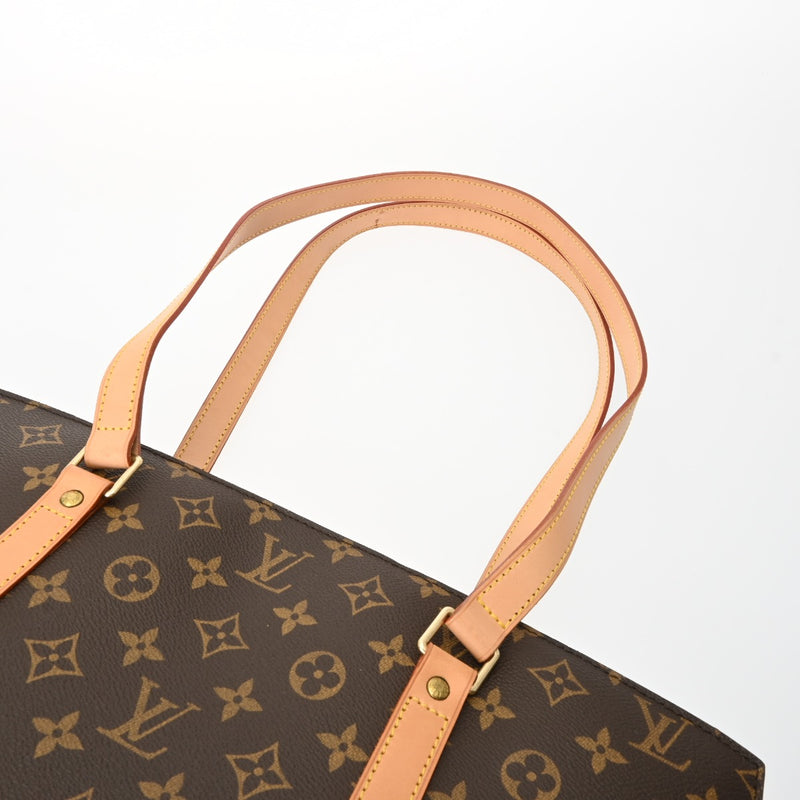 LOUIS VUITTON ルイヴィトン モノグラム バビロン ブラウン M51102 レディース モノグラムキャンバス トートバッグ ABランク 中古 銀蔵