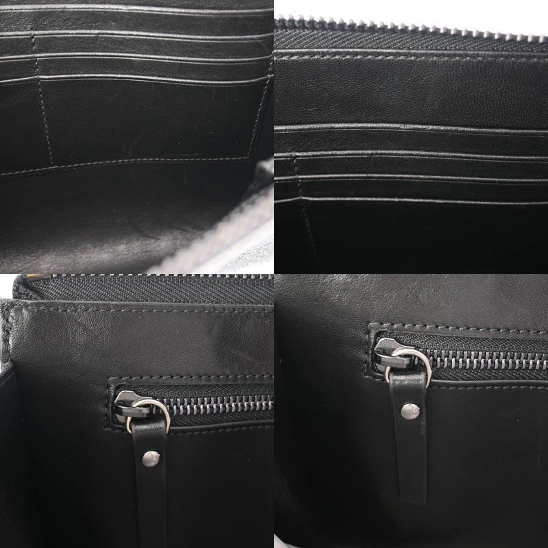 JIMMY CHOO ジミーチュウ スター スタッズ ブラック イタリア ユニセックス レザー クラッチバッグ ABランク 中古 銀蔵