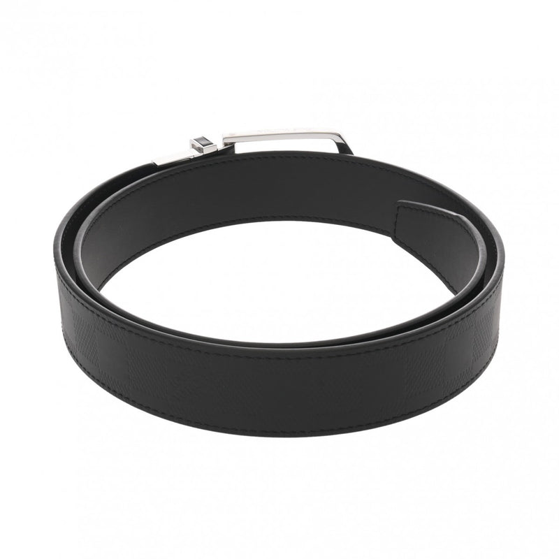 LOUIS VUITTON ルイヴィトン ベルト スレンダー 35MM リバーシブル ノワール M8204V メンズ レザー ベルト Aランク 中古 銀蔵