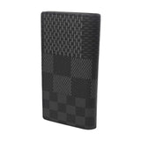 LOUIS VUITTON ルイヴィトン ダミエグラフィット 3D ポルトフォイユブラザ NM ブラック/グレー N60436 メンズ ダミエキャンバス 長財布 Aランク 中古 銀蔵
