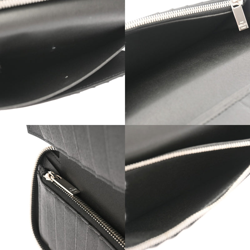 BERLUTI ベルルッティ イタウバ バーティカル ロングジップウォレット ブラック 225441 メンズ カーフ 長財布 Aランク 中古 銀蔵