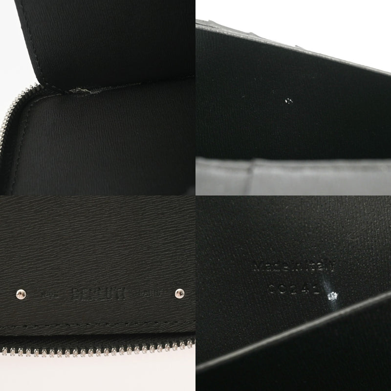 BERLUTI ベルルッティ イタウバ バーティカル ロングジップウォレット ブラック 225441 メンズ カーフ 長財布 Aランク 中古 銀蔵