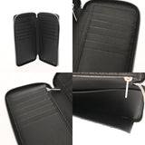 BERLUTI ベルルッティ イタウバ バーティカル ロングジップウォレット ブラック 225441 メンズ カーフ 長財布 Aランク 中古 銀蔵