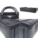 PRADA プラダ ブリーフケース ネイビー メンズ ナイロン サフィアーノレザー ビジネスバッグ Aランク 中古 銀蔵