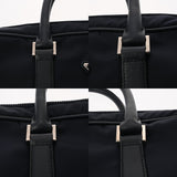PRADA プラダ ブリーフケース ネイビー メンズ ナイロン サフィアーノレザー ビジネスバッグ Aランク 中古 銀蔵