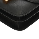 HERMES エルメス コンスタンス3 ミニ 18 ブラック B刻印(2023年頃) レディース ヴォーエプソン ショルダーバッグ ABランク 中古 銀蔵