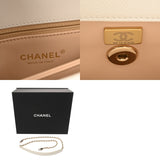 CHANEL シャネル マトラッセ トップハンドルフラップ XS 2WAY ホワイト A92990 レディース キャビアスキン ハンドバッグ Aランク 中古 銀蔵