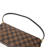 LOUIS VUITTON ルイヴィトン ダミエ レコレータ ブラウン N51229 レディース ダミエキャンバス ハンドバッグ Aランク 中古 銀蔵