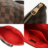 LOUIS VUITTON ルイヴィトン ダミエ シエナ PM 2WAY ブラウン N41545 レディース ダミエキャンバス ハンドバッグ Aランク 中古 銀蔵