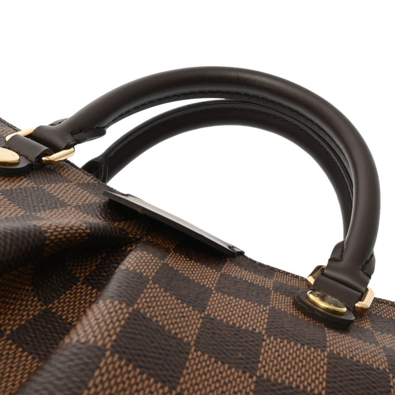 LOUIS VUITTON ルイヴィトン ダミエ シエナ PM 2WAY ブラウン N41545 レディース ダミエキャンバス ハンドバッグ Aランク 中古 銀蔵