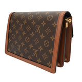 LOUIS VUITTON ルイヴィトン モノグラムリバース ドーフィーヌ MM 旧型 ブラウン M45958 レディース モノグラムキャンバス ショルダーバッグ Aランク 中古 銀蔵
