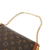 LOUIS VUITTON ルイヴィトン モノグラムリバース ドーフィーヌ MM 旧型 ブラウン M45958 レディース モノグラムキャンバス ショルダーバッグ Aランク 中古 銀蔵