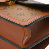 LOUIS VUITTON ルイヴィトン モノグラムリバース ドーフィーヌ MM 旧型 ブラウン M45958 レディース モノグラムキャンバス ショルダーバッグ Aランク 中古 銀蔵