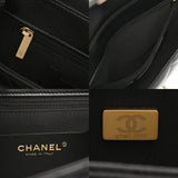 CHANEL シャネル マトラッセ チェーンショルダー 25cm ブラック AS5049 レディース ラムスキン エナメル ショルダーバッグ Aランク 中古 銀蔵