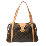 LOUIS VUITTON ルイヴィトン モノグラム ストレーザー PM ブラウン M51186 レディース モノグラムキャンバス ショルダーバッグ ABランク 中古 銀蔵