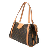 LOUIS VUITTON ルイヴィトン モノグラム ストレーザー PM ブラウン M51186 レディース モノグラムキャンバス ショルダーバッグ ABランク 中古 銀蔵