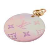 LOUIS VUITTON ルイヴィトン モノグラムジャイアント ポルトクレ イリュストレ グラデーション ピンク/紫 M00666 レディース モノグラムキャンバス キーホルダー Aランク 中古 銀蔵