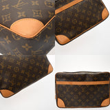 LOUIS VUITTON ルイヴィトン モノグラム トロカデロ 27 ブラウン M51274 レディース モノグラムキャンバス ショルダーバッグ Bランク 中古 銀蔵