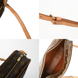 LOUIS VUITTON ルイヴィトン モノグラム トロカデロ 27 ブラウン M51274 レディース モノグラムキャンバス ショルダーバッグ Bランク 中古 銀蔵