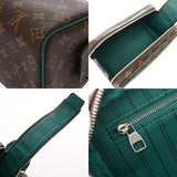 LOUIS VUITTON ルイヴィトン モノグラム ドップキッド ボルネオグリーン M12639 メンズ モノグラムキャンバス セカンドバッグ 未使用 銀蔵