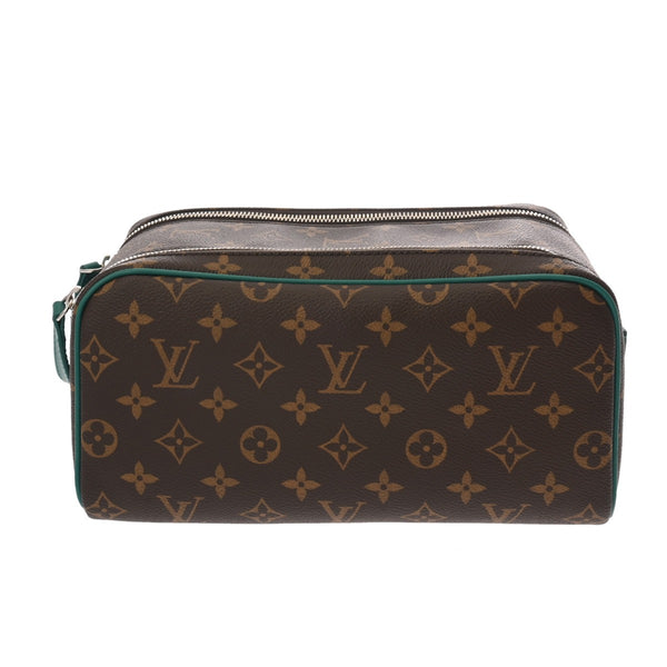 LOUIS VUITTON ルイヴィトン モノグラム ドップキッド ボルネオグリーン M12639 メンズ モノグラムキャンバス セカンドバッグ 未使用 銀蔵