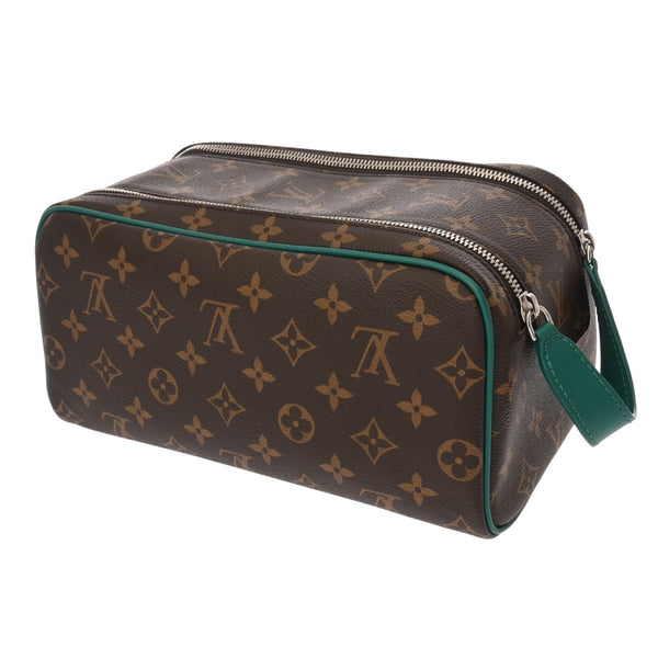 LOUIS VUITTON ルイヴィトン モノグラム ドップキッド ボルネオグリーン M12639 メンズ モノグラムキャンバス セカンドバッグ 未使用 銀蔵