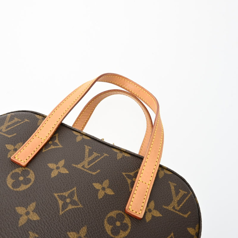 LOUIS VUITTON ルイヴィトン モノグラム スポンティーニ 2WAY ブラウン M47500 レディース モノグラムキャンバス ハンドバッグ ABランク 中古 銀蔵