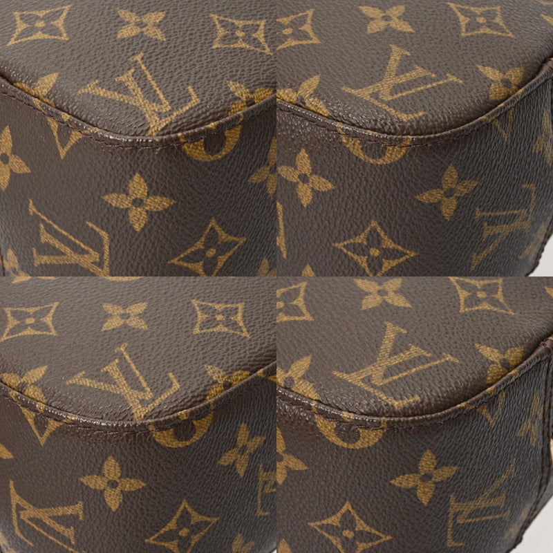 LOUIS VUITTON ルイヴィトン モノグラム スポンティーニ 2WAY ブラウン M47500 レディース モノグラムキャンバス ハンドバッグ ABランク 中古 銀蔵