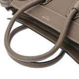 CELINE セリーヌ ラゲージ マイクロショッパー スリ 189793 レディース ドラムドカーフスキン ハンドバッグ ABランク 中古 銀蔵