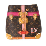 LOUIS VUITTON ルイヴィトン モノグラム ネオノエ トロンプルイユ サマートランク ブラウン M40649 レディース モノグラムキャンバス ショルダーバッグ ABランク 中古 銀蔵