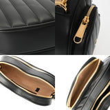 GUCCI グッチ インターロッキングG ハート ショルダー ブラック 751628 レディース レザー ショルダーバッグ Aランク 中古 銀蔵