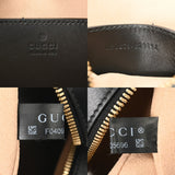 GUCCI グッチ インターロッキングG ハート ショルダー ブラック 751628 レディース レザー ショルダーバッグ Aランク 中古 銀蔵