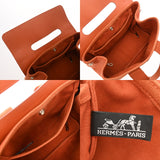 HERMES エルメス ヴァルパライソ PM ブリック レディース トワルシェブロン ハンドバッグ ABランク 中古 銀蔵