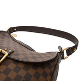 LOUIS VUITTON ルイヴィトン ダミエ ハイバリー ブラウン N51200 レディース ダミエキャンバス ワンショルダーバッグ ABランク 中古 銀蔵