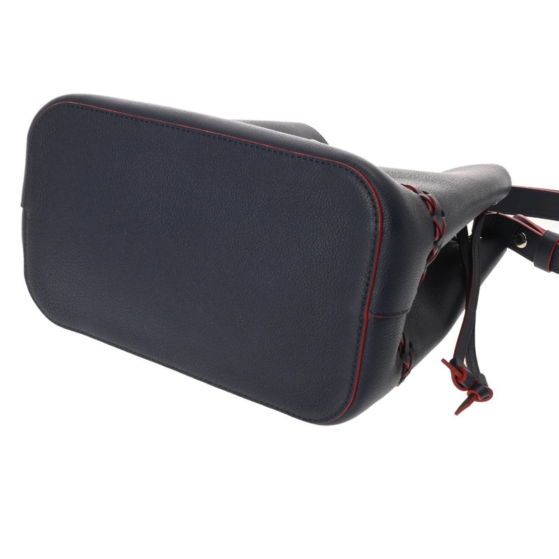 LOUIS VUITTON ルイヴィトン ロックミー バケット NV 2WAY マリーヌルージュ M54681 レディース カーフ ショルダーバッグ ABランク 中古 銀蔵