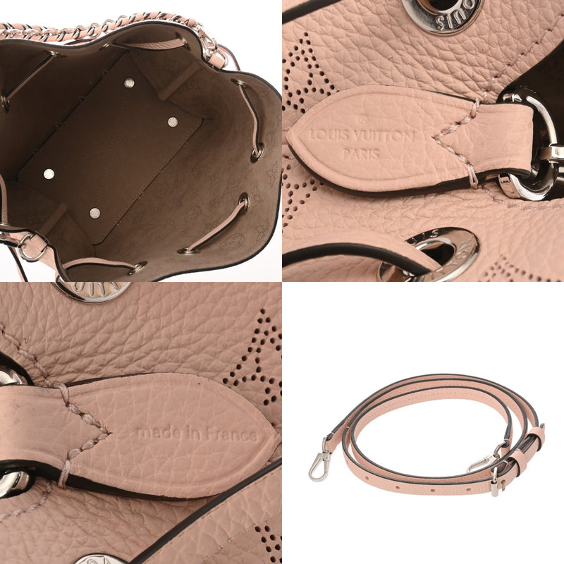 LOUIS VUITTON ルイヴィトン モノグラムマヒナ ベラ 2WAY ジャスミンピンク M23195 レディース マヒナレザー ショルダーバッグ Aランク 中古 銀蔵