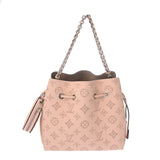 LOUIS VUITTON ルイヴィトン モノグラムマヒナ ベラ 2WAY ジャスミンピンク M23195 レディース マヒナレザー ショルダーバッグ Aランク 中古 銀蔵