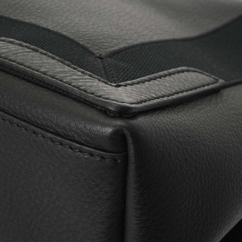 BALENCIAGA バレンシアガ ネイビーカバス S ブラック 339933 レディース キャンバス レザー ハンドバッグ Aランク 中古 銀蔵