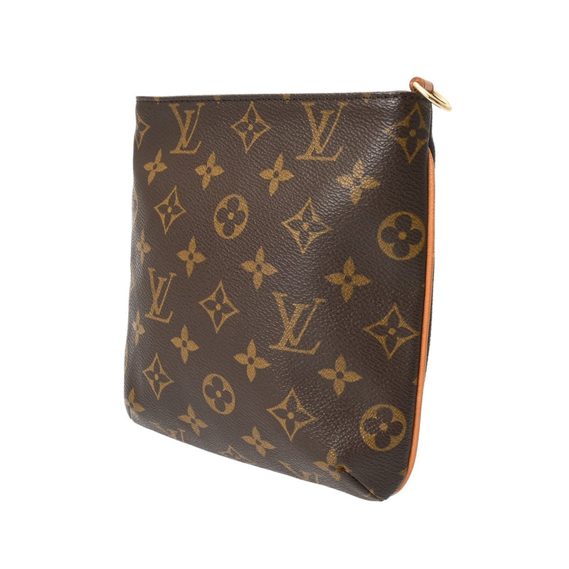 LOUIS VUITTON ルイヴィトン モノグラム パルティシオン ブラウン M51901 レディース モノグラムキャンバス ポーチ ABランク 中古 銀蔵