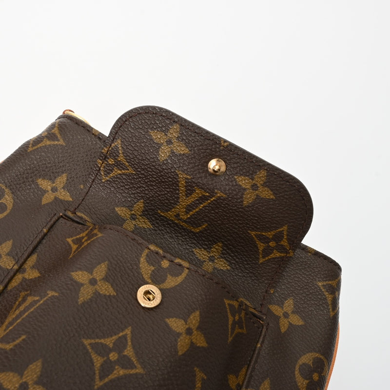 LOUIS VUITTON ルイヴィトン モノグラム パルティシオン ブラウン M51901 レディース モノグラムキャンバス ポーチ ABランク 中古 銀蔵