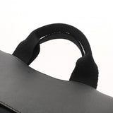 HERMES エルメス ヴァルパライソ MM ブラック ユニセックス トワルシェブロン ハンドバッグ Bランク 中古 銀蔵