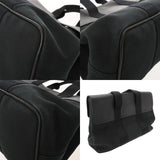 HERMES エルメス ヴァルパライソ MM ブラック ユニセックス トワルシェブロン ハンドバッグ Bランク 中古 銀蔵