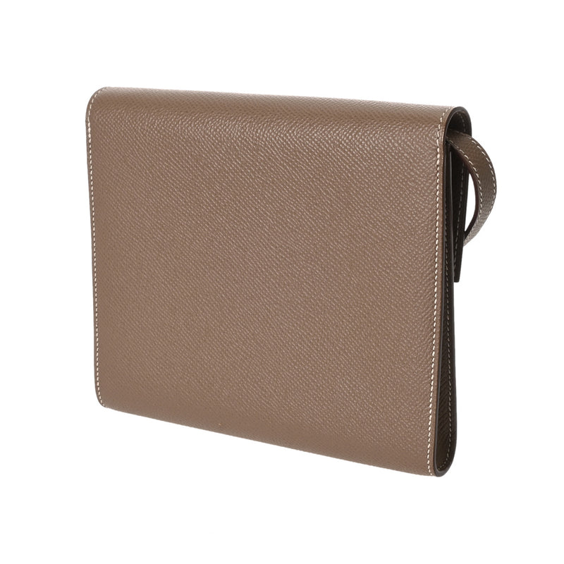 HERMES エルメス クリック 16 エトゥープ Y刻印(2020年頃) レディース ヴォーエプソン ショルダーバッグ Aランク 中古 銀蔵