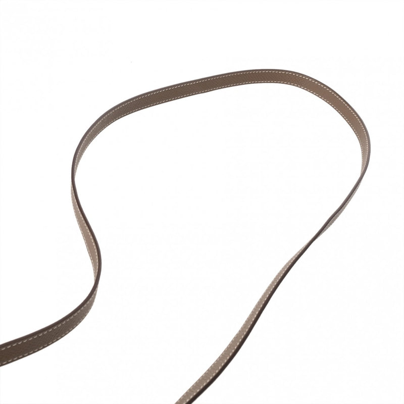 HERMES エルメス クリック 16 エトゥープ Y刻印(2020年頃) レディース ヴォーエプソン ショルダーバッグ Aランク 中古 銀蔵