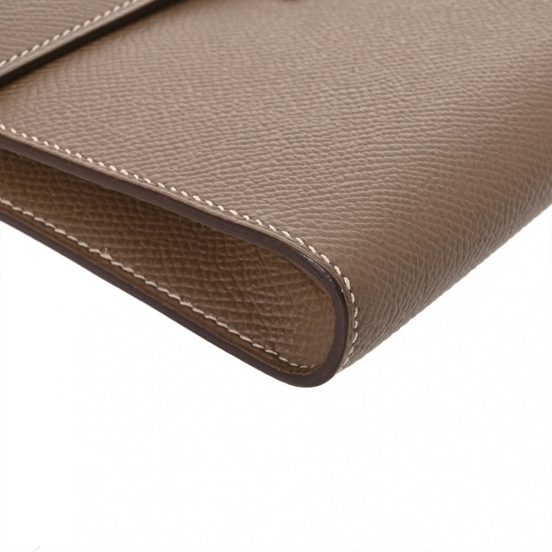 HERMES エルメス クリック 16 エトゥープ Y刻印(2020年頃) レディース ヴォーエプソン ショルダーバッグ Aランク 中古 銀蔵