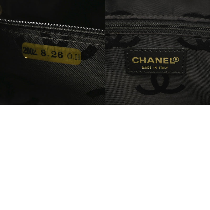 CHANEL シャネル ワイルドステッチ ミニボーリングバッグ ブラック レディース カーフ ハンドバッグ ABランク 中古 銀蔵