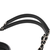 CHANEL シャネル ドーヴィル MM スタッズ ブラック A57067 レディース キャビアスキン トートバッグ ABランク 中古 銀蔵