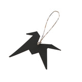 HERMES エルメス プティアッシュ オリガミ バッグチャーム ローズパープル/ブラック A刻印(2017年頃) ユニセックス シェーブル シルク チャーム Aランク 中古 銀蔵